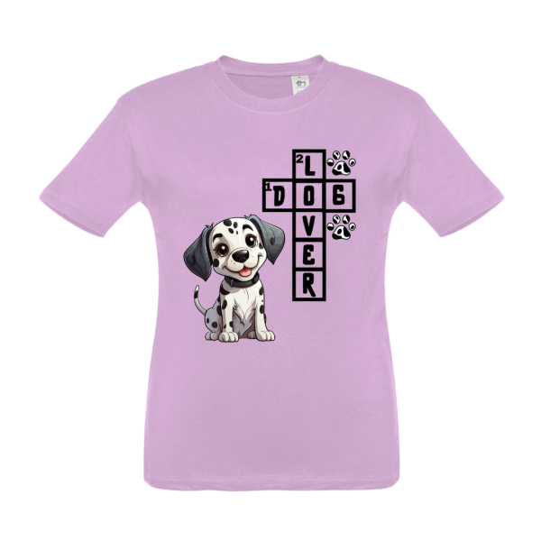 T-SHIRT BIMBO/A DOG LOVER - immagine 7