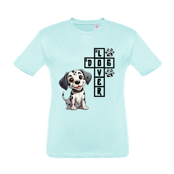 T-SHIRT BIMBO/A DOG LOVER - immagine 4