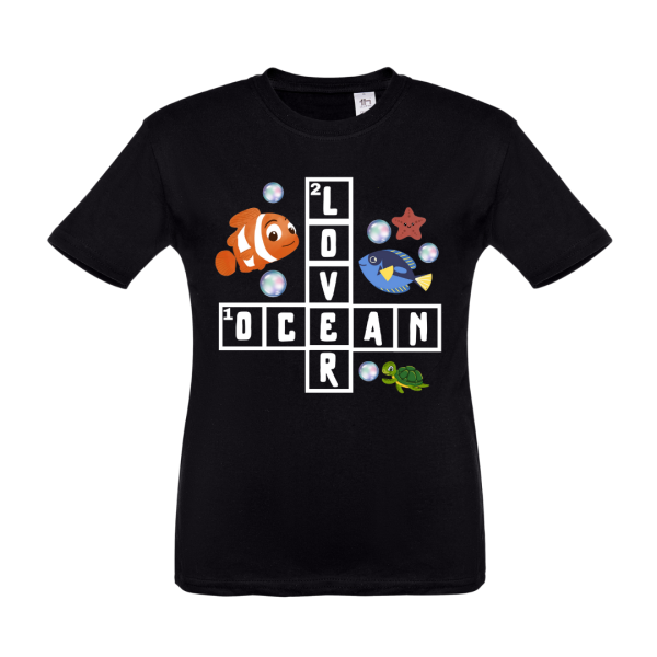 T-SHIRT BIMBO/A OCEAN LOVER - immagine 3