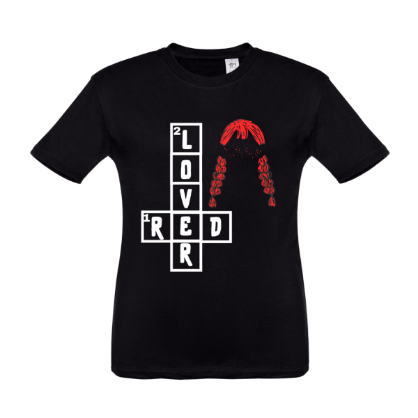 T-SHIRT BIMBO/A RED LOVER - immagine 3