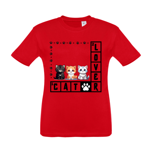 T-SHIRT BIMBO/A CAT LOVER - immagine 10