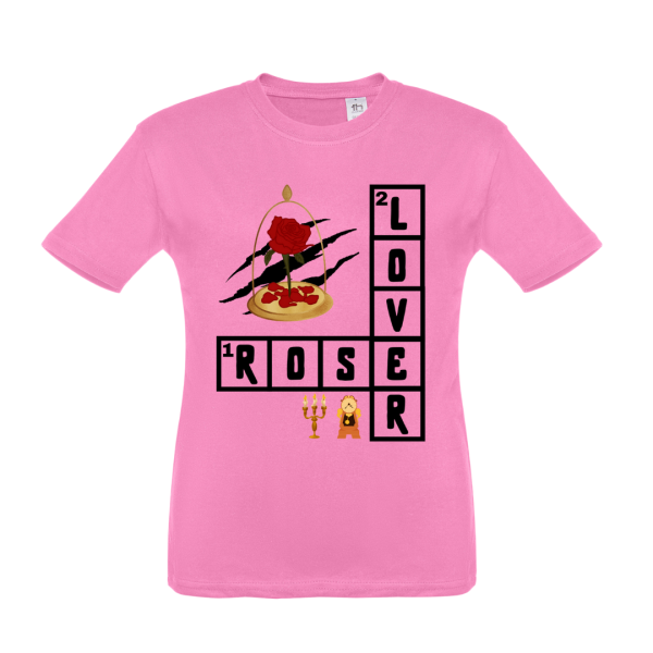 T-SHIRT BIMBO/A ROSE LOVER - immagine 7