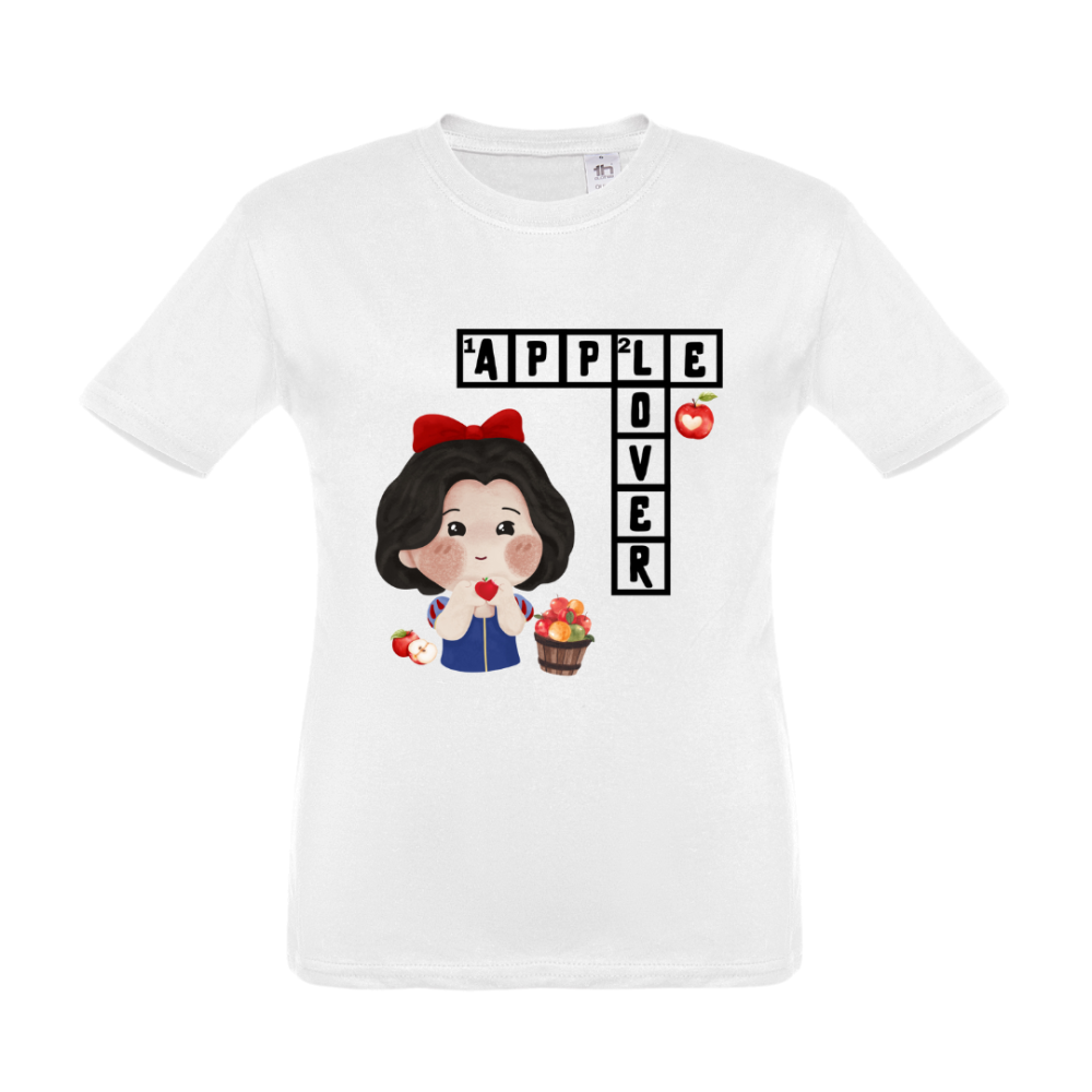 T-Shirt Bimba Apple Lover