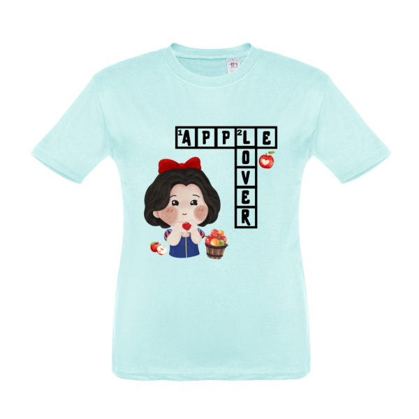 T-SHIRT BIMBA APPLE LOVER - immagine 6