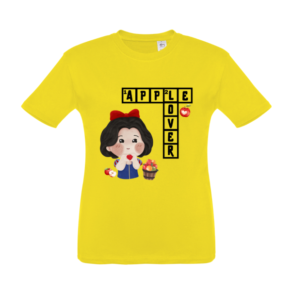 T-SHIRT BIMBA APPLE LOVER - immagine 8