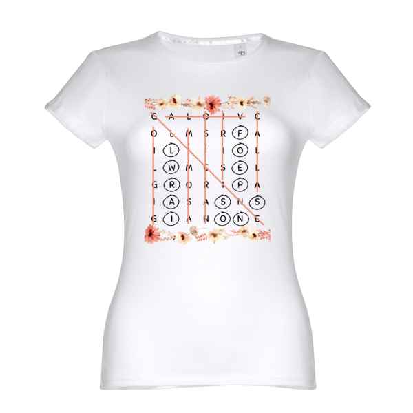 T-SHIRT DONNA FLOWER PASSION