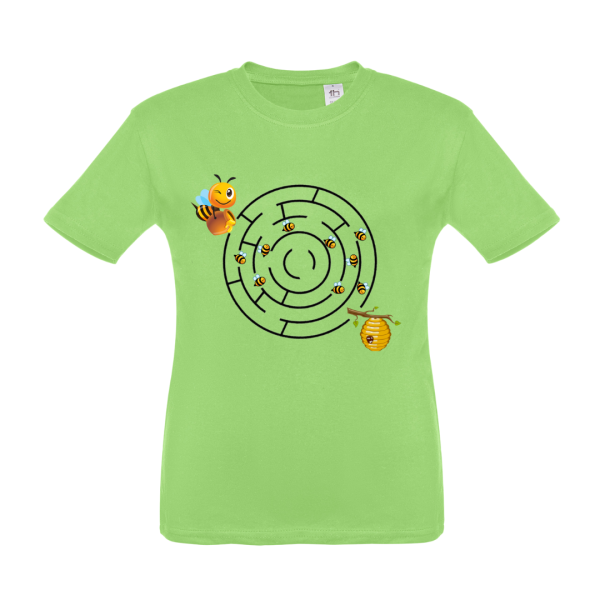 T-SHIRT BIMBO/A L'APE ARRIVA AL MIELE - immagine 3