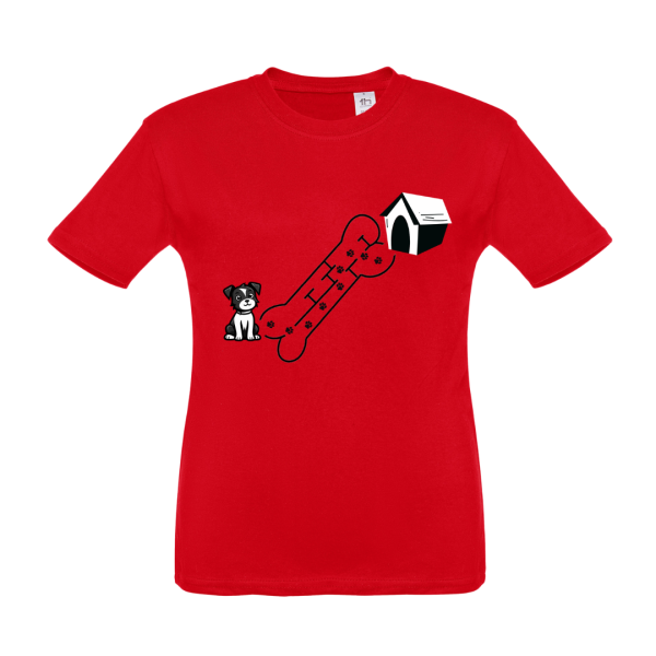 T-SHIRT BIMBO/A IL CANE ARRIVA ALLA CUCCIA - immagine 4