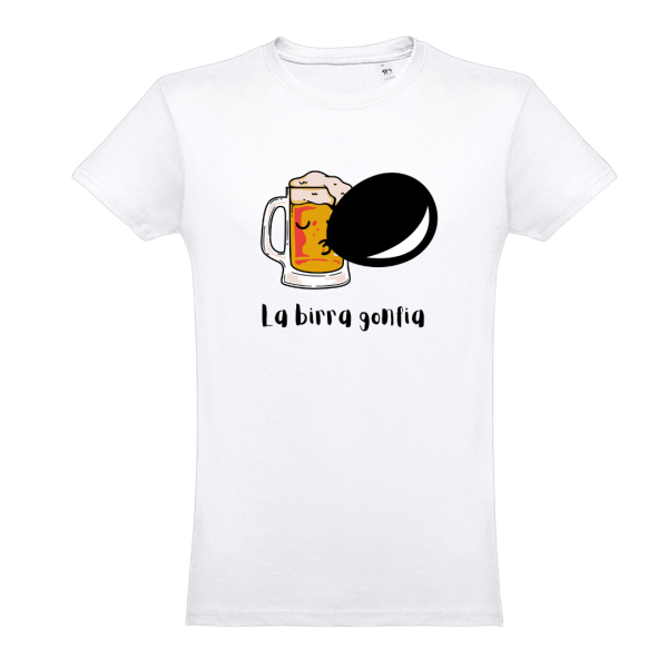 T-Shirt Uomo La Birra Gonfia