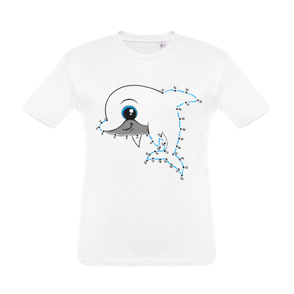 T-Shirt Bimbo/a Delfino