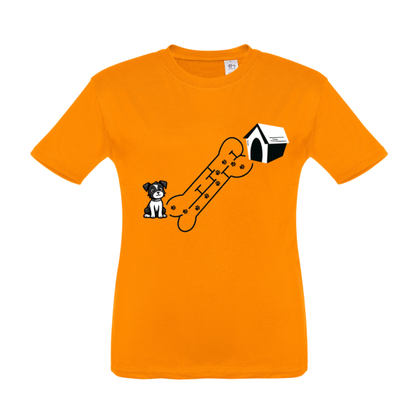 T-SHIRT BIMBO/A IL CANE ARRIVA ALLA CUCCIA - immagine 5