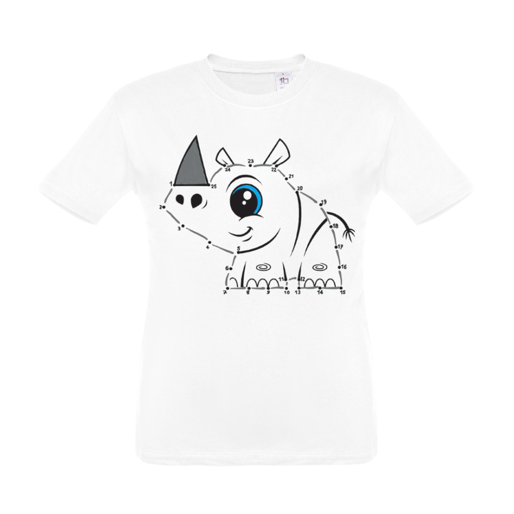 T-Shirt Bimbo/a Rinoceronte