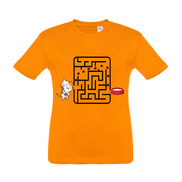 T-SHIRT BIMBO/A IL GATTO ARRIVA AL LATTE - immagine 9