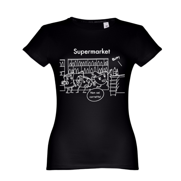T-SHIRT DONNA SUPERMARKET - immagine 3