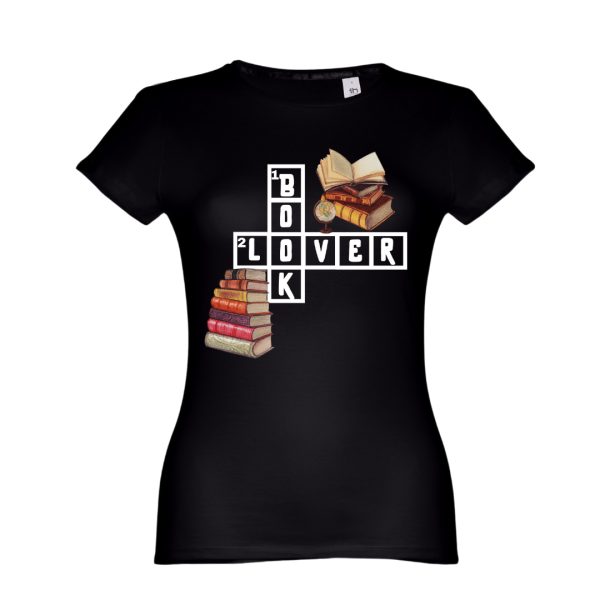T-SHIRT DONNA BOOK LOVER - immagine 3