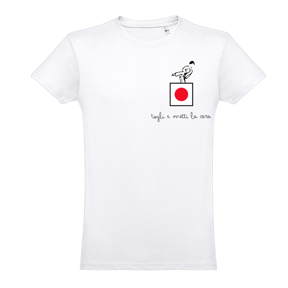T-Shirt Uomo Togli E Metti La Cera
