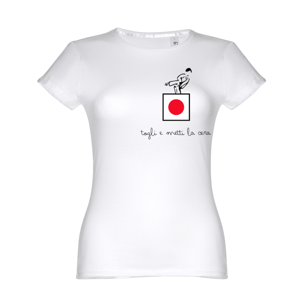 T-Shirt Donna Togli E Metti La Cera