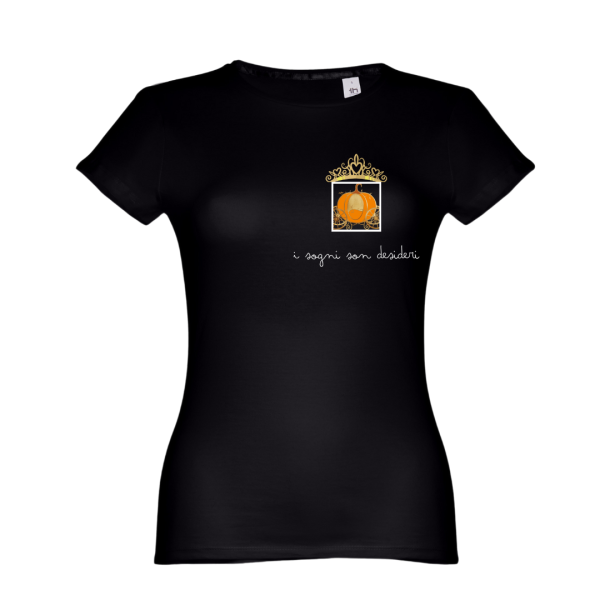 T-SHIRT DONNA I SOGNI SON DESIDERI - immagine 3