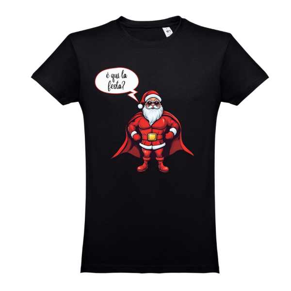 T-SHIRT E' QUI LA FESTA - immagine 3