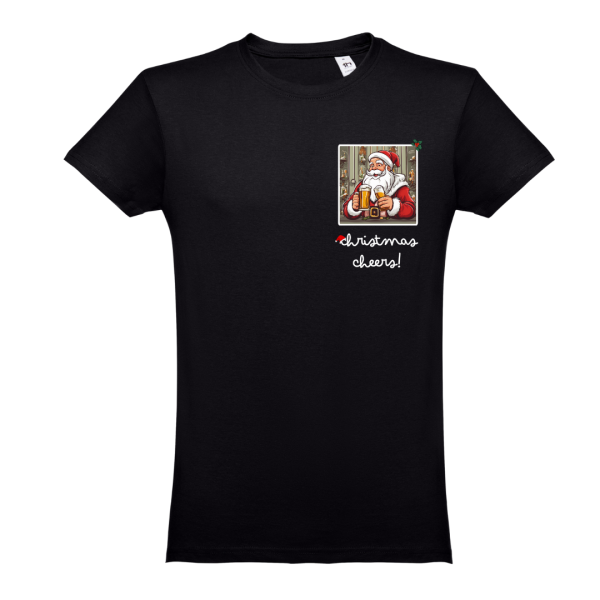T-SHIRT CHRISTMAS CHEERS - immagine 2